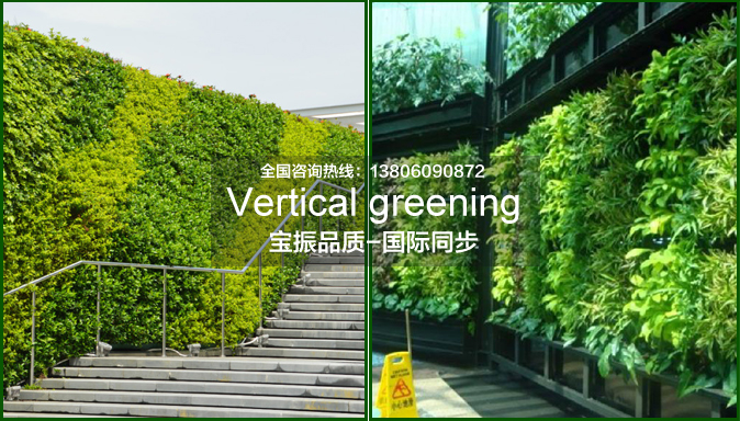 垂直绿化植物墙标准化是行业发展必经之路